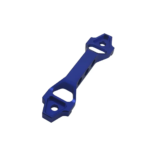 190mm Red Aluminum Alloy Car Battery Tie Down Bracket - Image 17