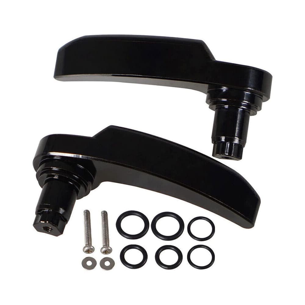1_a5a6b274-fffe-4bee-9d34-3d22ffcfa1bb Motorcycle Saddle Bag Latch Kit for Harley-Davidson Road King 2014-2021 Black - 圖片 1