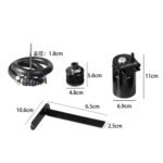 Aluminum Oil Catch Can Kit Oil Separator Reservoir Tank for Ford F150 2.7EB 3.5EB 5.0 Passenger Side 2011-2019 - Billede 6