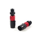 Universal Red Adjustable Fuel Pressure Regulator Kit Oil 0-100psi Gauge -6AN – Vaizdas 7