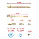 Engine Valve Cover Washer Nut Bolt Kit for Honda Civic Acura K-Series K20 K24 - Сурет 4