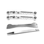 Rear Lower Control Arm Subframe Brace Tie Bar for 1996-2000 Honda Civic EK - Billede 53