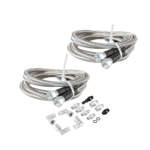 Flexible SS Braided Transmission Cooler Hose Line – Vaizdas 4