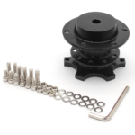 Universal Sports Steering Wheel Quick Release Snap Off Boss Kit Hub Adapter Red – Vaizdas 10