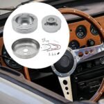 GSTP 5 & 6 Hole Steering Wheel Polished Hub Adapter for Flaming River,Ididit,GM,Chevy - 圖片 7