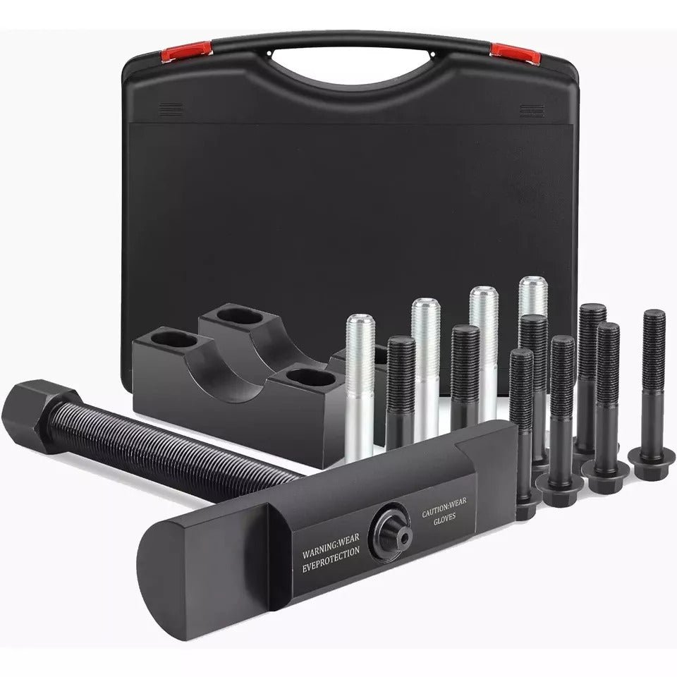 555_f4f5c7da-176c-4269-97eb-2e3e72febffa For Commercial Trucks /Semi Truck Heavy Duty Yoke Puller Removal Tool Kit 10803 - Сурет 1