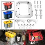 Battery Bracket Relocation Hold Down Tray Kit For Optima 34/78 Battery Aluminum - Сурет 12