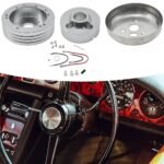 GSTP 5 & 6 Hole Steering Wheel Polished Hub Adapter for Flaming River,Ididit,GM,Chevy - 圖片 8
