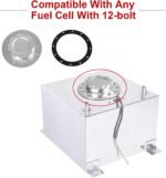 Billet Aluminum Easy Fill Fuel Cell Gas Cap With 12 Hole Cell Bung and Gasket - 圖片 5