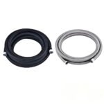 Fuel Hose Oil Gas Line 4AN 6AN 8AN 10AN 12AN Nylon/Stainless Steel PTFE Braided