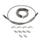 Flexible SS Braided Transmission Cooler Hose Line – Vaizdas 7