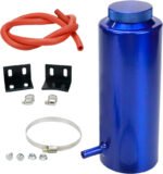 Universal Radiator Coolant Aluminum Catch Tank Overflow Reservoir 800ML Black - Сурет 9