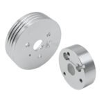 GSTP 5 & 6 Hole Steering Wheel Polished Hub Adapter for Flaming River,Ididit,GM,Chevy - 圖片 5