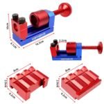 Aluminum Rotary Fuel Hose AN Fitting Installation Tool Kit, Hose and Fitting Assembly Kit, AN4 to AN12 - Сурет 6