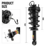 FRONT Strut Assy & REAR shock Absorber for 15-21 Escalade Suburban Tahoe Yukon - Billede 5