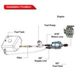 Fuel Injection Line Install Kit For LS Conversion EFI FI w/Filter and Regulator - Сурет 5