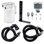 Aluminum Oil Catch Can Kit Oil Separator Reservoir Tank for Ford F150 2.7EB 3.5EB 5.0 Passenger Side 2011-2019 - Billede 16