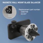 GSTP Lawn Mower Blade Balancer Replaces 42-047 339075B Magnetic Wall Mount Blade Balancer - Сурет 12