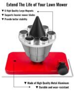 GSTP Lawn Mower Blade Balancer Replaces 42-047 339075B Magnetic Wall Mount Blade Balancer - Сурет 6