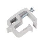 4 PCS Truck Cap Topper Camper Shell Mounting Clamps Heavy Duty Aluminum Silver - Billede 8