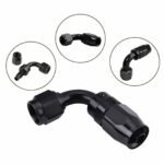2PCS AN4/AN6/AN8/AN10/AN12 Swivel Hose End Fitting Adapter For Oil/Fuel/Gas Hose Line - Сурет 7