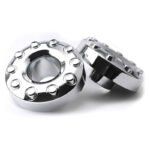 ⁦2PCS 10-Lug Front Car Wheel Hub Center Caps Fit For Ford F450 F550 05-17 Super Duty⁩ - الصورة ⁦6⁩