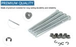 ⁦GSTP Door Hinge Pins and Bushing Kit 2 Door 4 Pin Fit for 94 - 04 Chevy GMC⁩ - الصورة ⁦2⁩