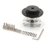 Universal Sports Steering Wheel Quick Release Snap Off Boss Kit Hub Adapter Red – Vaizdas 12