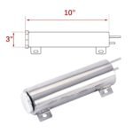 Polished Stainless Steel 20-24-32-50OZ Radiator Coolant Overflow Puke Tank Can - Billede 3
