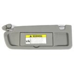 Left Driver & Right Passenger Side Sun Visor for Honda Civic 2006-2011 Light Gray 83280-SNA-A01ZC – Vaizdas 8