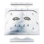 Battery Bracket Relocation Hold Down Tray Kit For Optima 34/78 Battery Aluminum