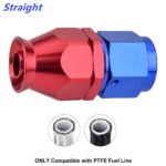 2PCS AN4/AN6/AN8/AN10/AN12 PTFE Hose End Fitting Adapter for PTFE Hose Line Only - Сурет 9