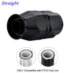 2PCS AN4/AN6/AN8/AN10/AN12 PTFE Hose End Fitting Adapter for PTFE Hose Line Only - Сурет 3