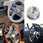 GSTP 5 & 6 Hole Billet Steering Wheel Hub Adapter for GM Chevrolet Models Replacement - Billede 5
