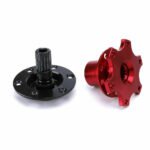 Universal Sports Steering Wheel Quick Release Snap Off Boss Kit Hub Adapter Red – Vaizdas 3