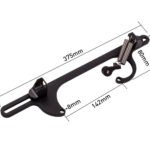 Aluminium Throttle Cable Carb Carburetor Bracket for Holley 4150 4160 Series - Billede 4