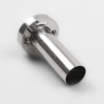 Universal 3.5" to 4.5" Round Steel Removable Catback Exhaust System Muffler Tip Silencer - Сурет 4