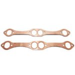 For SB Chevy 327 305 350 Reusable SBC Oval Port Copper Header Exhaust Gaskets - Ảnh 5