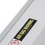 Left Driver & Right Passenger Side Sun Visor for Honda Civic 2006-2011 Light Gray 83280-SNA-A01ZC – Vaizdas 7