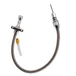 Stainless Flexible Transmission Dipstick For Chevy GM TH400 TH350 Turbo SBC BBC - Сурет 6