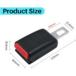 Seat Belt Extender – Secure 2.1 Buckle Extension for Added Comfort & Accessibility - 圖片 2
