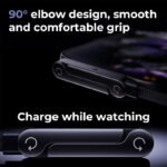 🔥Last Day 60% OFF - ⚡2-in-1 Invisible Holder Charger Cable – 240W Fast Charging Cord with Built-In Phone Stand - Billede 5