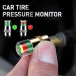 3-Color Tire Pressure Alert Caps - Billede 2