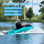Mini Jet Electric Boat 15KW Jet Powered Rowing Boat — изображение 2