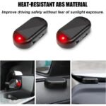 Solar-Powered Dummy Car Alarm Light - Ảnh 36