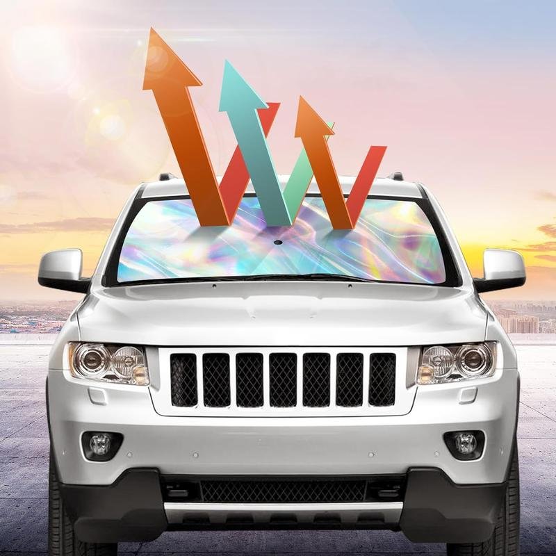 ab72f0a8462182efa35069e772cd58c48c39b507.jpeg Laser Reflective Car Windshield Sun Shade – Ultimate Interior Protection & Cooling for Sedans. SUVs & MPVs — изображение 1