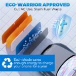 Laser Reflective Car Windshield Sun Shade – Ultimate Interior Protection & Cooling for Sedans. SUVs & MPVs — изображение 13
