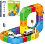 DIY Cube Track – Creatief & Actief – Creatieve DIY Treinbaan - Сурет 17