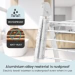 Multipurpose 3 Layer Electric Clothes Drying Rack (66cm) - Ảnh 2