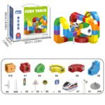 DIY Cube Track – Creatief & Actief – Creatieve DIY Treinbaan - Сурет 15